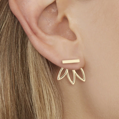 Bloom Petal Earrings