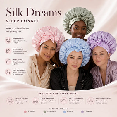 Silk Dreams Sleep Bonnet