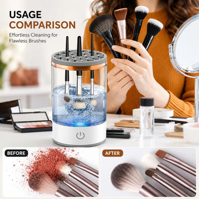 PureGlow Makeup Brush Cleaner