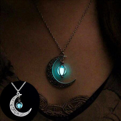 Celestial Glow Moon Necklace